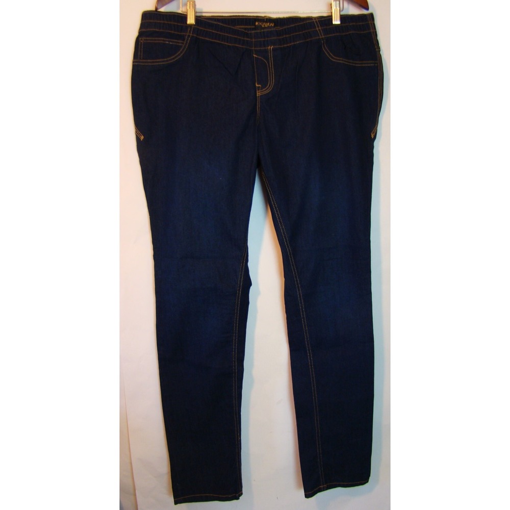 NEW ROCAWEAR WOMENS PLUS STRETCH DENIM JEANS JEGGINGS SIZE 20   D113